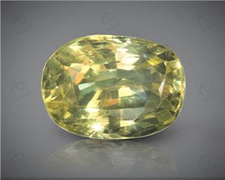 Natural Unheated & Untreated Certified Yellow Sapphire (Pokhraj) 7.06 carats -98050